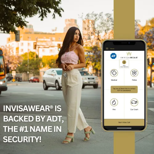 Vista 8 de invisawear Smart Jewelry - Personal Safety Device - Keychain