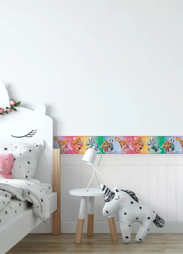Vista 2 de RoomMates rmk12129bd Patrulla Canina Skye y Everest Papel Pintado Adhesivo Borde