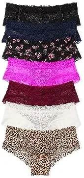 Vista 3 de Victoria's Secret Lacie Cheeky Panty Pack, Ropa Interior Mujer (XS-XXL)
