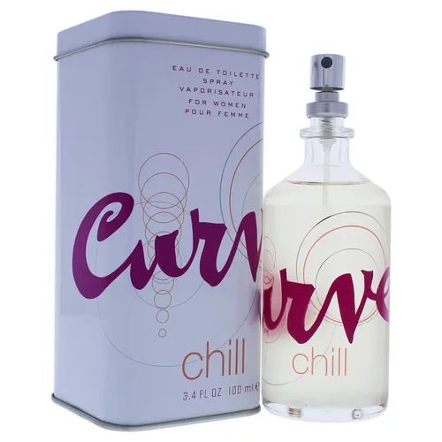 Vista 3 de Curve Chill Eau De Toilette - Perfume en espray para mujer, 3.4 onzas