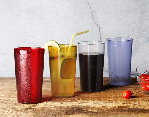 Vista 6 de New Star Foodservice - Vasos para bebidas, calidad de restaurante Juego de 12