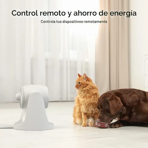 Vista 6 de Enchufe inteligente Onvis Matter Over Thread, Mini Enchufe inteligente, Funciona con Apple Home, Alexa y Google Home, 15A/1800W (1 paquete)