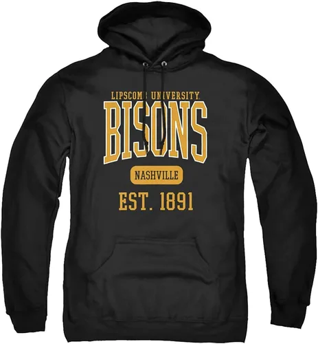 Vista 26 de LOGOVISION Colección de sudaderas con capucha unisex con diseño oficial de Collegiate Est. Date para hombres y mujeres