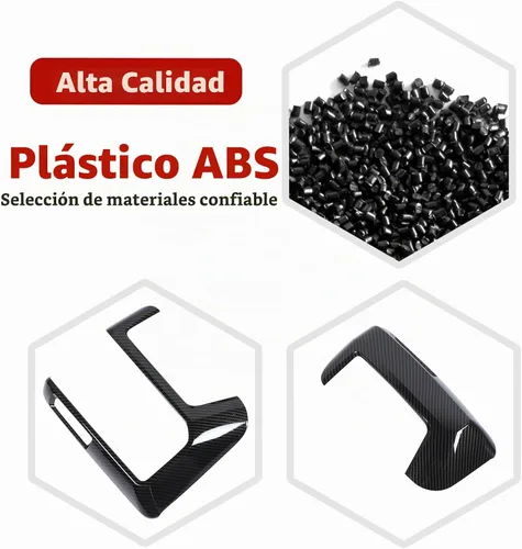 Vista 3 de RT-TCZ para Panel de Tablero de Silverado Cubierta de Embellecedor de Moldura de Fibra de Carbono para GMC Sierra Chevy Silverado 2014-2017 Negro