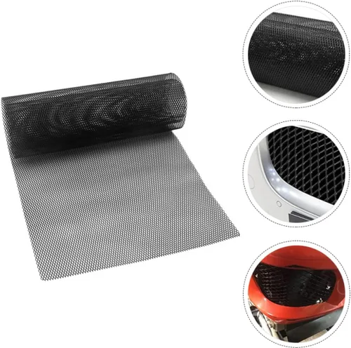 Vista 4 de GARVALON Universal de aleación de aluminio parrilla de malla frontal de coche de malla de malla de malla accesorios y duradero