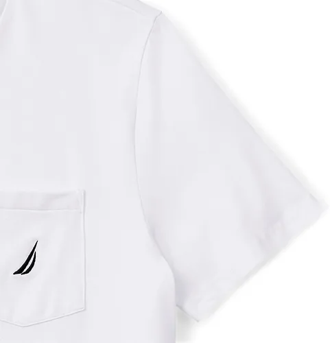 Vista 6 de Nautica Camiseta de bolsillo con ajuste clásico para hombre