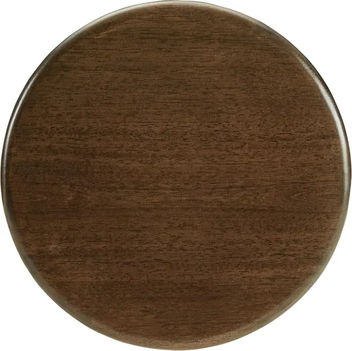 Vista 7 de Crosley Furniture Kalen Taburete giratorio de altura ajustable con asiento de madera, marrón/negro mate