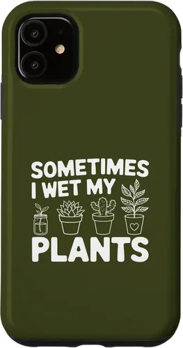 Vista 8 de iPhone 16 Funny Gardening Women Plant Parent Gift Wet My Plants Men Case