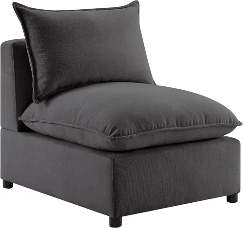 Vista 15 de Sofá modular seccional, sofá de nube de asiento profundo, cojines ultra cómodos, tapicería suave, funda extraíble, 4 plazas para sala de estar