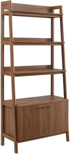 Vista 10 de Modway Vitrina de estantería de 33" en roble