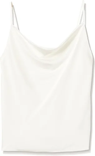 Vista 8 de The Drop Camiseta elástica sedosa con cuello de vaca Christy para mujer
