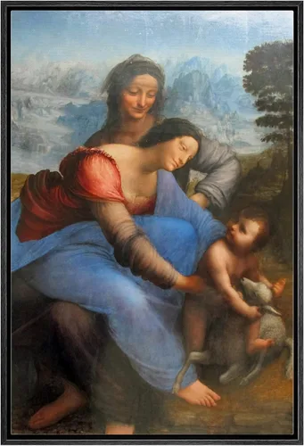 Vista 126 de wall26 Lienzo impreso para pared, diseño de Salomé y San Juan Bautista, por Solario, Historia del Renacimiento, ilustraciones de bellas artes, arte
