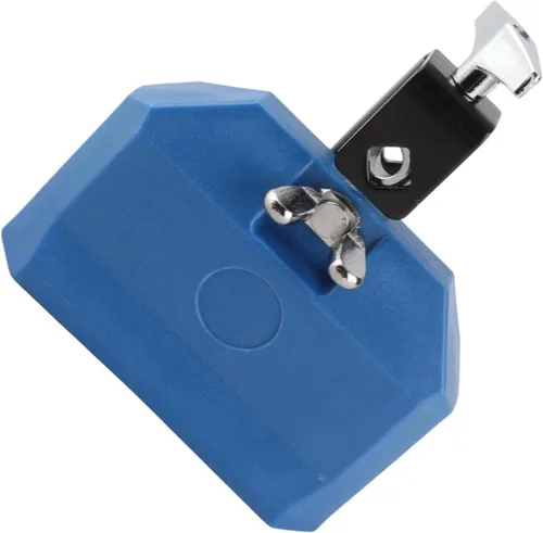 Vista 9 de Plastic Percussion Block with Mounting Bracket for Crisp Medium Pitch Sound, a Jam Block and Latin Drum Instrument for Drummers Expanding their Kit