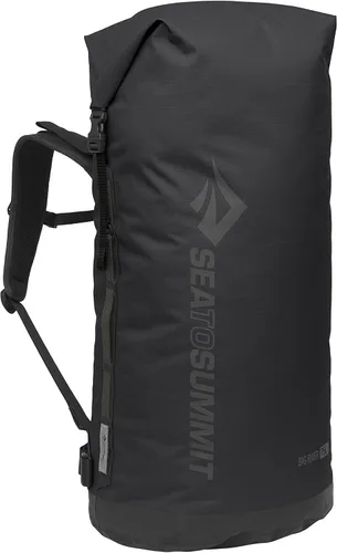 Vista 10 de Sea to Summit Big River Dry Mochila con arnés ajustable, 30 litros, color negro azabache