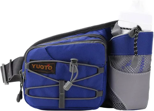 Vista 13 de Waist Pack with Water Bottle Holder for Running Walking Hiking Fanny Pack Hydration Belt