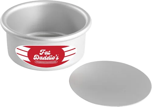 Vista 15 de Molde para tarta redondo de aluminio anodizado Fat Daddio con base extraíble