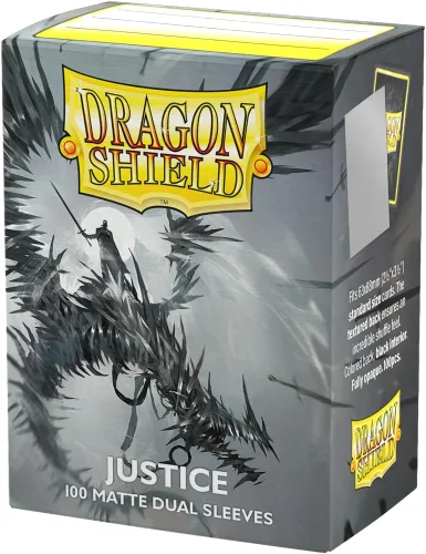 Vista 24 de Dragon Shield Fundas para tarjetas de tamaño estándar doble mate 100 unidades - Fundas TCG suaves y resistentes - Compatible con Pokemon, One