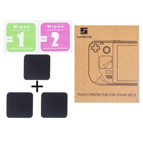 Vista 72 de Touchpad Protector Steam Deck, Touch Pads and Back Buttons Protective Skin Texture Sticker for steam Deck OLED&LCD Touch Trackpads, High end