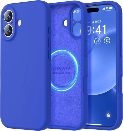 Vista 54 de LOVE 3000 Diseñada para Funda iPhone Air, Silicona Premium [Compatible con Magsafe][Forro de Microfibra Suave Anti-Rayones] Funda Protectora