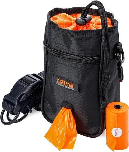 Vista 11 de Bolsa de golosinas para perros Mighty Paw Cierre magnético sin derrame - Bolsas con manos libres para entrenamiento - Bolsas de golosinas