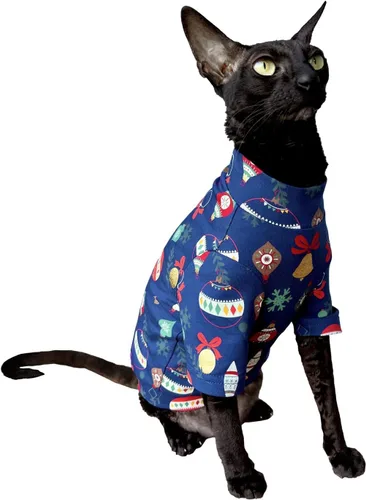 Vista 5 de Ropa de gato sin pelo Sudadera extra con capucha Dark Lord (S)