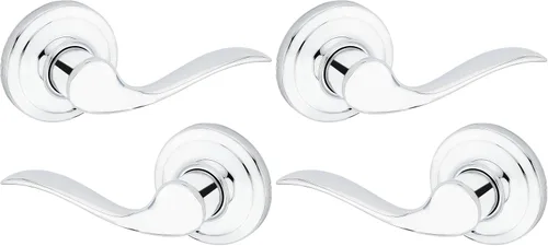 Vista 14 de Kwikset Tustin - Manija de puerta de entrada con cerradura y llave, palanca exterior reversible con cerradura segura, para entrada principal