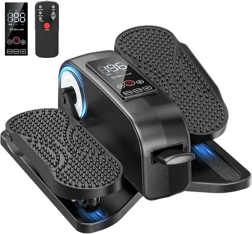 Vista 7 de Under Desk Elliptical Machine for Senior Mini Elliptical Leg Exerciser with Remote Quiet Portable Electric Seated Foot Pedal Exerciser for Home