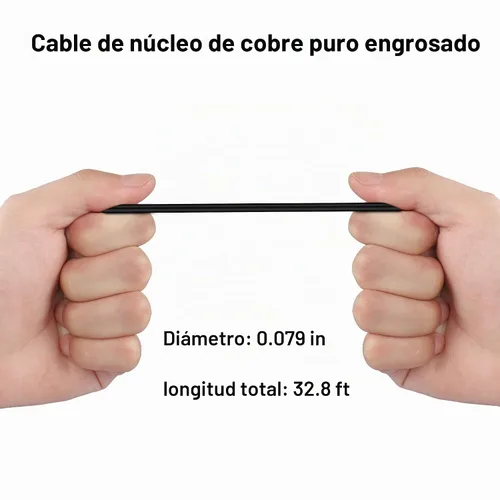 Vista 5 de MEIRYFA - Cable de cámara de visión trasera de 4 pines, cable de 4 pines macho a macho de 0.098 pulgadas, cable de extensión de espejo retrovisor