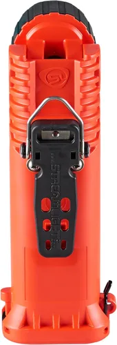 Vista 4 de Streamlight 91802 Survivor Pivot - Linterna de ángulo recto de 325 lúmenes, color naranja 325 lumens; 34,000 candela peak beam; runs up to 3.75