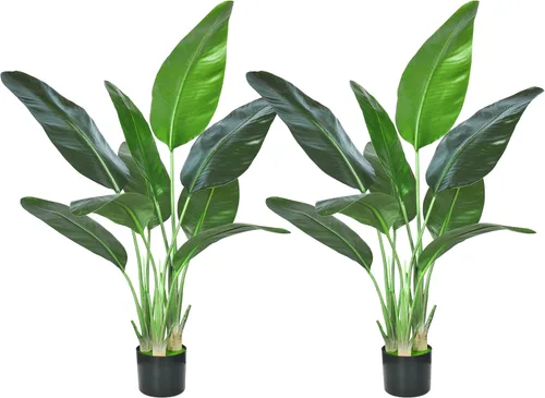 Vista 9 de HAIHONG Árbol artificial de 3 pies, plantas de casa de imitación de hoja perenne Dracaena Marginata, palmeras de yuca falsas en maceta, árbol