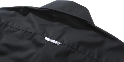 Vista 4 de Jandukar Camisas de vestir de manga corta para hombre, camisas con cuello y botones