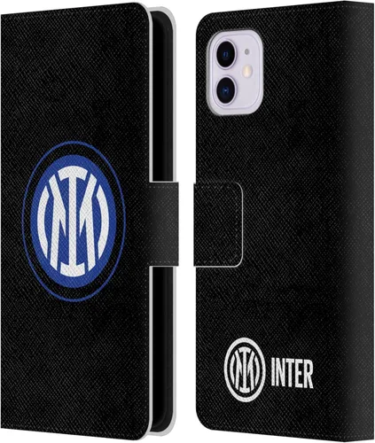 Vista 75 de Head Case Designs Funda de piel con licencia oficial de la bandera del Inter de Milán compatible con Apple iPhone 11