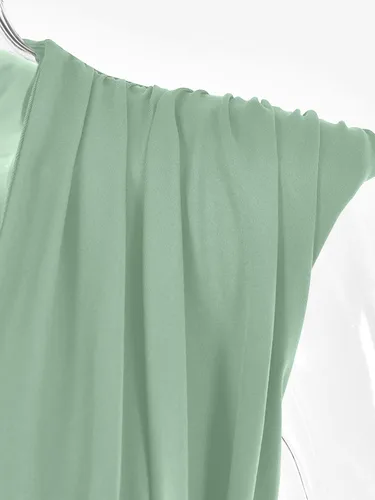 Vista 109 de LYANER Leotardo sin mangas fruncido con cuello en V para mujer