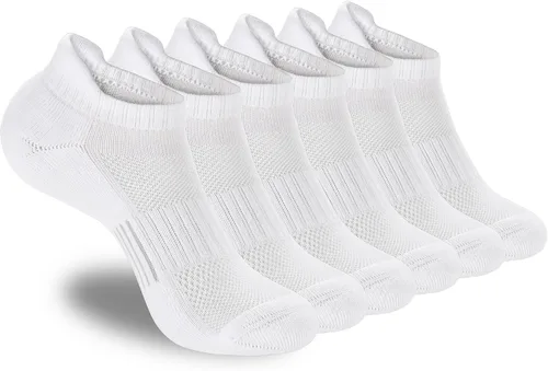 Vista 8 de ATBITER Womens Ankle Socks 6 Pairs Cushioned Running Athletic No Show Socks With Tab