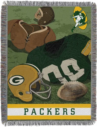 Vista 23 de Northwest NFL Woven Tapestry Wall Hanging, 48 x 60 Inches, Officially Licensed, Decorative Fringes