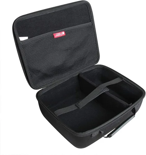 Vista 3 de Hermitshell Estuche rígido de viaje para mini proyector portátil TMY 1080P Full HD (funda para proyector + trípode)