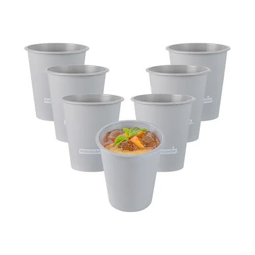 Vista 12 de Restaurantware -Bev Tek Vasos de plástico de 12 onzas, 100 vasos desechables para bebidas – Las tapas se venden por separado, sirven bebidas Negro