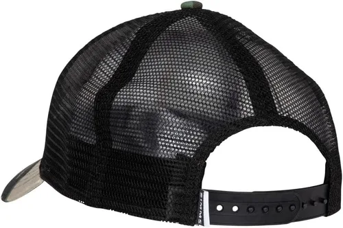 Vista 4 de Simms Bass Icon Trucker Hat, gorra Snapback con pez