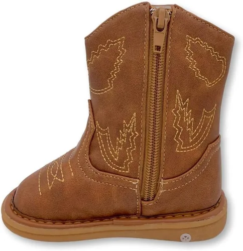 Vista 2 de Wee Squeak Botas chirriantes para niños pequeños con chirriador extraíble en estilos y colores divertidos para niños y niñas