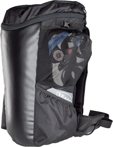 Vista 3 de TRANGO Crag Pack 2.0 - Mochila de escalada, 45L, Negro, Negro