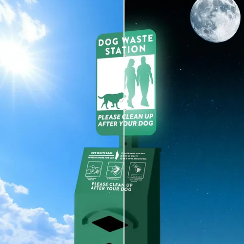 Vista 7 de POCHAR Estación de eliminación de residuos de perros al aire libre