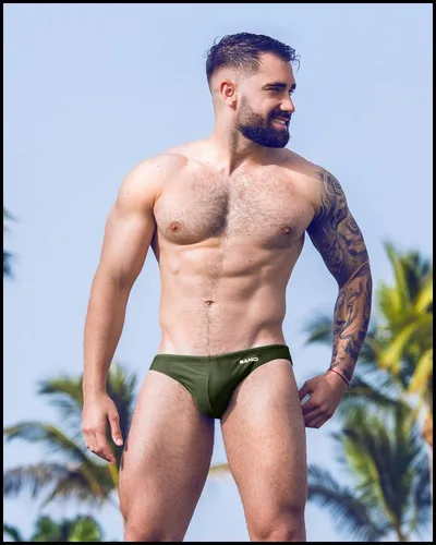 Vista 5 de Bang Men's Swimwear - Swim Mini Brief - Low Rise Fit Bikini Swimsuit