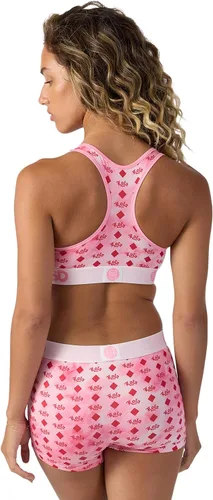 Vista 4 de PSD Pantalones cortos Looney Tunes para mujer, ropa interior de cobertura completa, cómodos calzones elásticos para mujer