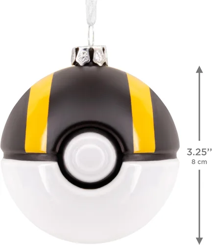 Vista 4 de Hallmark Adorno de Navidad Pokémon (Ultra Ball)