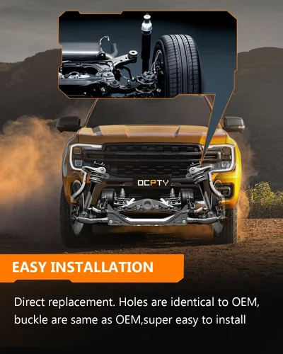 Vista 6 de Amortiguadores y puntales delanteros y traseros para Chevy, amortiguadores OCPTY para Chevrolet Aveo 2004-2018, 07-11 para Chevrolet Aveo5