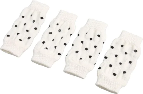 Vista 7 de Zerodis 4 protectores de codo de perro, protectores elásticos para patas de mascotas, fundas cálidas para corral de perro, mangas de pierna