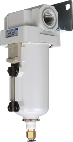 Vista 3 de PneumaticPlus SAF400-N04BD-MEP Filtro de partículas de aire comprimido 1/2" NPT
