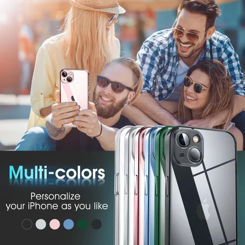 Vista 868 de Supdeal Funda cristalina transparente para iPhone 11, [No se amarillea] [Protección de la cámara] [Probado contra caídas de grado militar] Funda