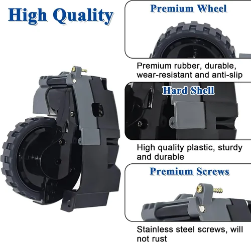 Vista 3 de ilovelife Par de módulos de rueda izquierda para iRobot Roomba Serie I&E I7 I7+ I8 I8+ I6 I6+ I4 I3 I3+ J7 E5 E6 E7 Series Aspiradora