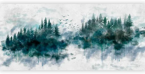 Vista 25 de artgeist Mural de Pared Despegar y Pegar Arquitectura 212x98 pulgadas - Papel Tapiz Autoadhesivo XXL de Esquina Removible Pegatina Grande Lámina